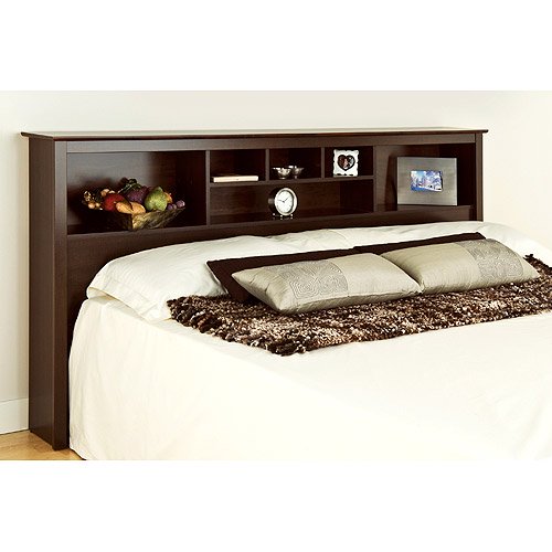 Edenvale King Storage Headboard, Espresso   Prepac Furniture 