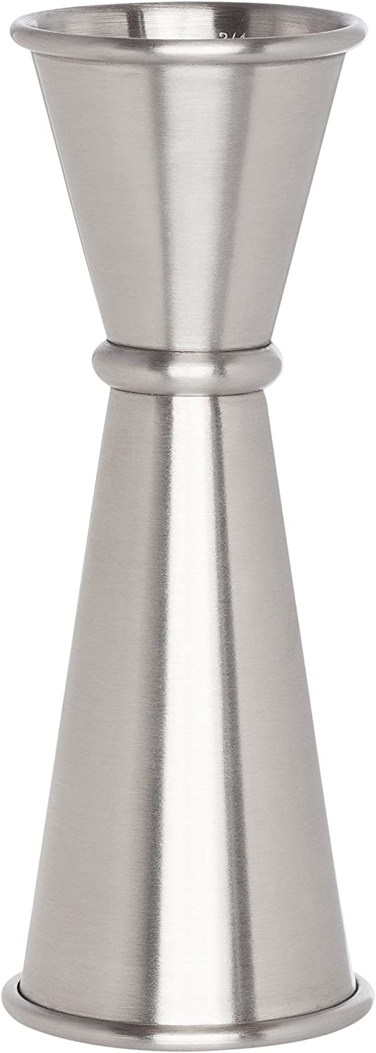 Liquor Bar Tool Measures 1oz and... Stainless Steel Double Cocktail Jigger 