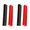 thumbnail image 1 of 4Pcs Support de Mors 12 Trous 1/4 Hexagonale Visseuse Plastique de Stockage de Tournevis, 1 of 10