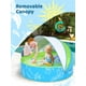 thumbnail image 2 of Piscina infantil Hikiddy plegable con toldo de 120 cm para 6 a 48 meses, 2 of 9