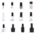thumbnail image 2 of Botella de vidrio vacía para esmalte de uñas, contenedor de Gel portátil transparente, caja de almacenamiento llena, cepillo de tubo de maquillaje redondo cuadrado, 2ml, 5ml, 10ml, 15ml Gao Jinjia LED, 2 of 2