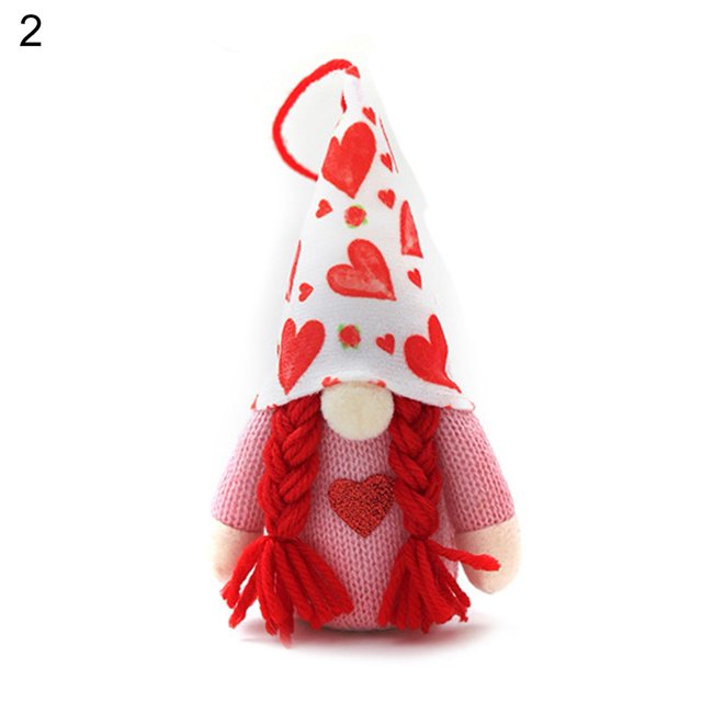 Farfi-Muñeco de elfo llamativo, tela de costura fina, colgante de Gnomo de árbol de Navidad con luz Led, suministros para fiestas