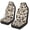Cow Print Pattern, variant on POLERO Dead Leaf Pattern, Washable Elastic Car Seat Protector Premium Universal Car Seat Covers for Auto