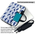 thumbnail image 2 of Lsque Whale Pattern Laptop Bag – Portable & Slim Single-Shoulder Computer Case with Adjustable Strap, Protective, Lightweight for 13”/14”/15.6” Laptops, 2 of 8