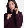 thumbnail image 5 of Avia Women's and Women's Plus Quarter-Zip ScubaKnit Pullover, Sizes XS-4X, 5 of 6
