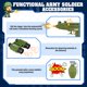 thumbnail image 3 of Disfraz militar para niños, de soldado, para Halloween, talla L, 8-10 años, 3 of 7