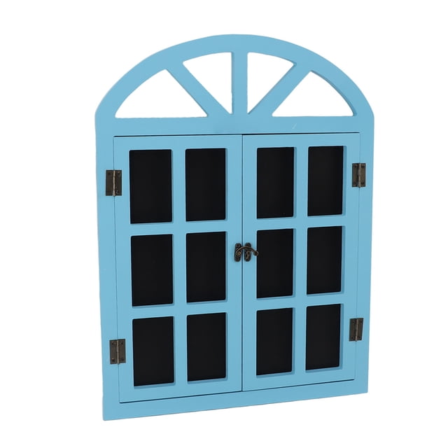 Window Shaped Chalkboard Sign Suitable for Home Cafe Bar, Easy Hanging Message Board, Versatile Decor, Board Material