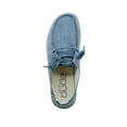 thumbnail image 5 of Hey Dude Women's Wendy Chambray Navy Size 7 | Women’s Shoes | Women’s Lace Up Loafers | Comfortable & Light-Weight, 5 of 5