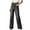 Black, variant on Women's Wide Leg Jeans Casual High Waisted Stretch Denim Pants Trendy Baggy Straight Leg Jean Pant with Pockets