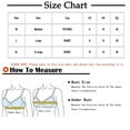 thumbnail image 2 of TrendVibe365 Sexy Bras for Women Scalloped Wireless Push up No Show Bralette Padded Triangle Adjustable Strap Corset Bra Full Coverage Crop Cami Top Cute Lingerie Nude XL, 2 of 3