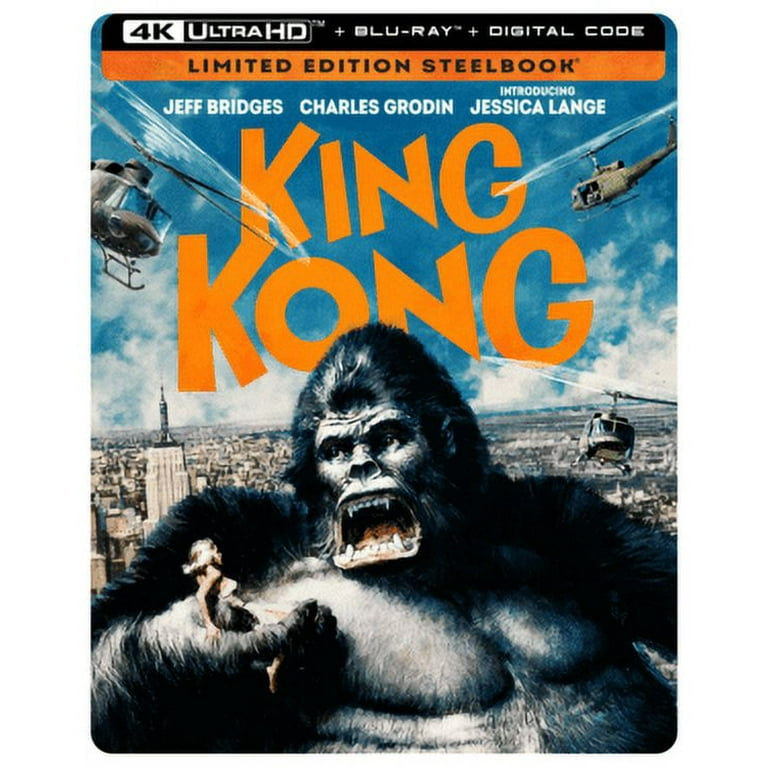 King Kong (1976) (4K Ultra HD + Blu-ray + Digital Steelbook
