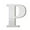 White, variant on Gold Mirror Letter A Wall Sticker - 3D Acrylic Alphabet Decal for Home Decor, Self-Adhesive Oversized Letter Sign for DIY Wall Art & Room Decoration