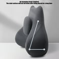 thumbnail image 4 of EGNMCR Car Lumbar Support Driver's Seat Backrest Car Mounted Backrest Lumbar Cushion Lumbar Support Driver's Driving Lumbar Support Cushion back cushion, 4 of 6
