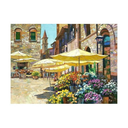 - Siena Flower Market Print Wall Art By Howard Behrens