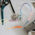 thumbnail image 3 of ORDDIART 180Pcs Loom Loops Refill Nylon Diy Weaving Craft Making For Children Parents present Giving, 3 of 8