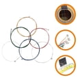 thumbnail image 1 of TEHAUX 1Set Acoustic Guitar String Set Brass Alloy Folk Guitar Strings Replacement, 1 of 8