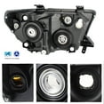 thumbnail image 3 of AKKON - Fits 2007-2013 Toyota Tundra Pickup Truck Smoked Headlights + LED Smoke Tail Lamp Brake Lights Pair Left+Right, 3 of 6