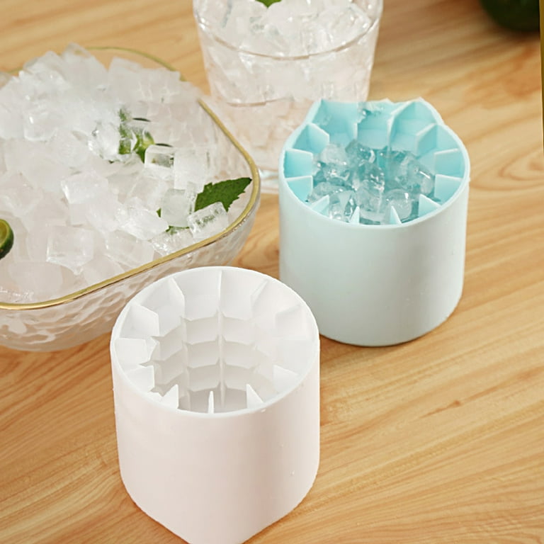Ice Cube Mold Ice Bucket Convenient Easy Filling Ice Cube Maker