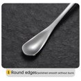 thumbnail image 5 of Fnochy Stainless Steel Coffee Stirring Spoon, Beverage Cocktail Stirrers Stir, Cocktail Drink Swizzle Stick - Mixing Spoon - Tiny Salt Condiment Spoon - Reusable - (8.66-Inch) Black 2024 Friday Deals, 5 of 9