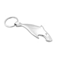 thumbnail image 1 of Rhinestone Shark Pendant Keychain Metal Animal keychain shark Corkscrew Bottle Opener Keyring Key Holder Decor Accessory, 1 of 8