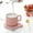 Pink_Free Size, variant on Gnmfd Intelligent Automatic Heater Constant 55°C Cup Warmer Low Noise Energy Saving Hot Beverage Mat for Coffee Tea Home Office Use