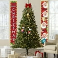 thumbnail image 6 of ToyKingdee Christmas Decorations Outdoor Merry Christmas Banner with String Lights Xmas Porch Door Welcome Sign Hanging Christmas Decor for Home Holiday Outdoor, 6 of 6