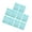 Green, variant on 10Pcs Clear Envelopes Expandable File Pouches Top Load File Folder Clear Document Organizers Bag