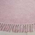 thumbnail image 3 of Safavieh Easy Care Frosina Solid Area Rug, Rose, 6' x 6' Round, 3 of 7