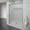 Brushed Nickel, variant on Basco INFH05A5870OBSV Infinity 70" High X 58-1/2" Wide Bypass Semi Frameless Shower Door -