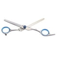 thumbnail image 6 of Unique Bargains 6.69" Upgrade Thinning Scissors for Long Short Hair with Blue Gasket Ring, 6 of 6