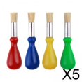 thumbnail image 1 of Pinceles de Pintura Macarena 4 Pinceles de Mango Corto para Principiantes y Profesionales, 1 of 8