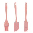 thumbnail image 4 of Baking Tools Set, Silicone Spatula X3, Silicone Oil Brush, Silicone Cake Spatula, 4 of 4