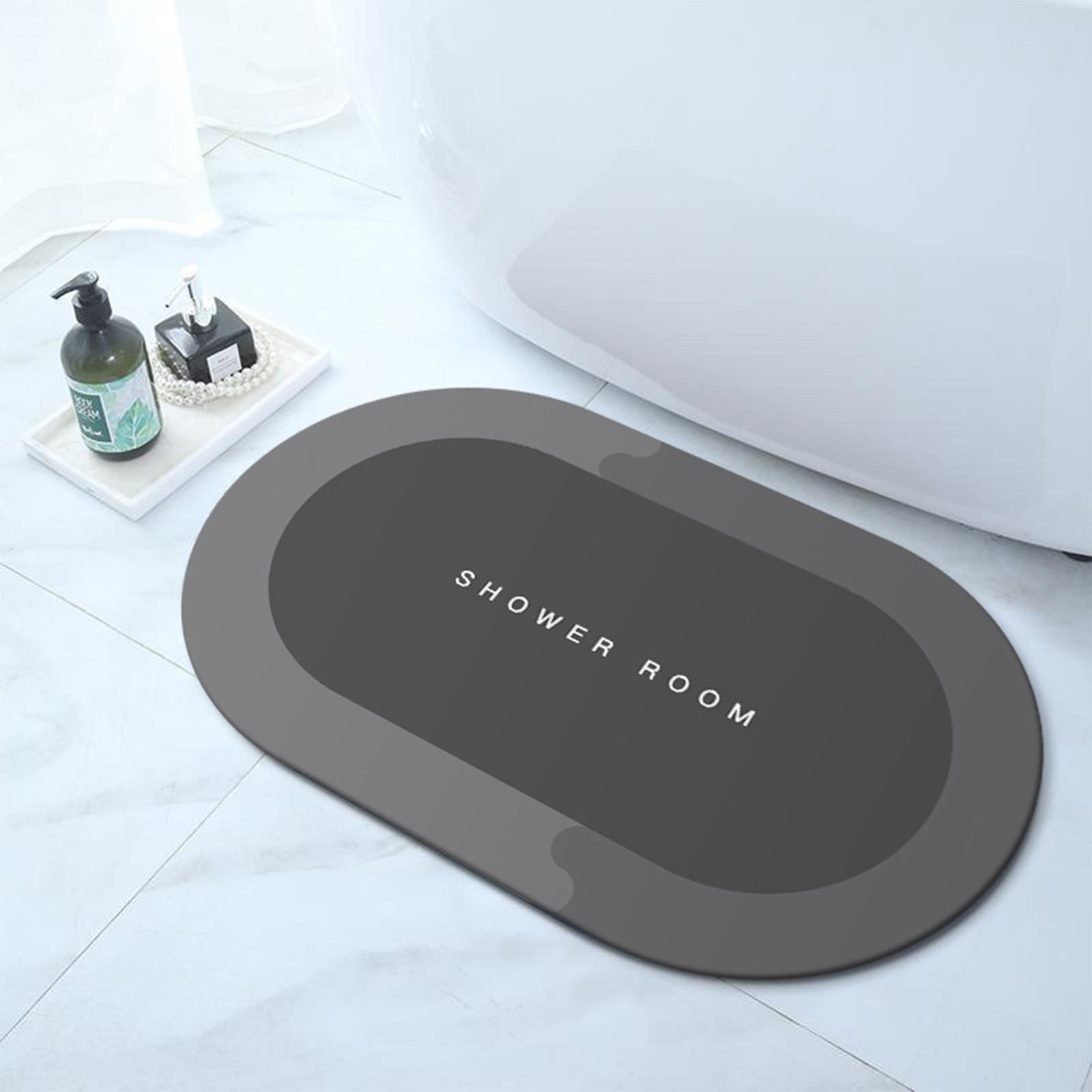 Generic Water Absorbing Bath Mat - Waterproof Bathroom Mat - Rubber Mats for Bathroom - Self Drying Bathroom Mat - Home Bath Mat Super Absorbent - Bathroom Rugs - Bath Mat Quick Dry