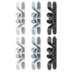 thumbnail image 1 of Organizador de cables para electrodomésticos de cocina, 6 unidades, soporte adhesivo para cables, organizador de cables para electrodomésticos, 1 of 3