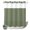 Green, variant on No Hook Shower Curtain, Green Solid Color Shower Curtains for Bathroom with See Through Top Window, Aesthetics Contemporary Luxury Waterproof & Washable Bath Curtain Standard 72"x72"