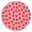 Red Strawberry Plants-1, variant on Red Strawberry Plants Fruit Pink Pattern Round Fitted Tablecloth with Elastic Edge,Dining Table Cover Waterproof,Outdoor Round Tablecloth for Camping,Dining,Indoor and Outdoor