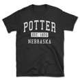 thumbnail image 1 of Potter Nebraska Classic Established Men's Cotton T-Shirt, 1 of 1