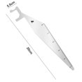 thumbnail image 2 of Firefighter Hand Tool Firefighter Tool High Strength Rustproof Corrosion Resistant Metal Steel Leverage Tool, 2 of 8