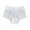 White, variant on Yammkia Underwear Women Women's Invisible Seamless Bikini Underwear Half Back Coverage Panties (Navy,M)
