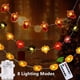 thumbnail image 1 of Bellotas Calabaza Arce Cadena De Luces 10 Pies 30 Led Luz Alimentada Por Batería Con Control Remoto Decoración De Acción De Gracias De Halloween 3D Serendint HA038231-00, 1 of 6
