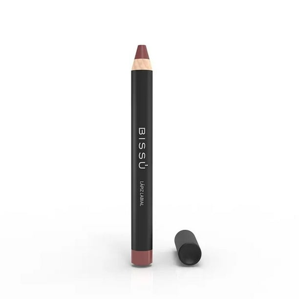 Lapiz Labial Delineador Bissú Original Varios Tonos cafe