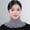 Grey, variant on Women's Double Layer Thickened Knitted Neck Collar - Warm All-Season Scarf for Winter, Spring, Fall