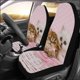 thumbnail image 2 of Juego de 2 Fundas para Asientos de Coche ABPHQTO Gatitos Cesta Blanca, 2 of 3