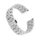 thumbnail image 1 of Pulsera de acero inoxidable para hombre, pulsera, cierre doble, hebilla de mariposa. Plata 22 mm jinwen Banda de reloj de acero inoxidable, 1 of 8