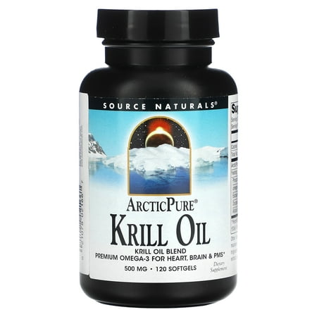 Source Naturals - ArcticPure Krill Oil 500 mg. - 120 Softgels