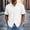 White, variant on Ceisia Men's Short Sleeve Button Down Shirt With Chest Pockets Casual Linen Blend Solid Color Summer Top Black M Gift