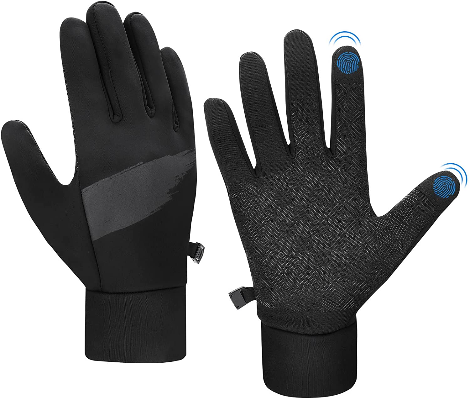 Winter Cycling Gloves, Warm Waterproof 