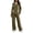 #01 Army Green, variant on Track Suits for women 2 Piece Set, Color Block Long Sleeve Pullover, Mathching Wide Leg Pants with Side Stripe, Casual Fall Outfits, L