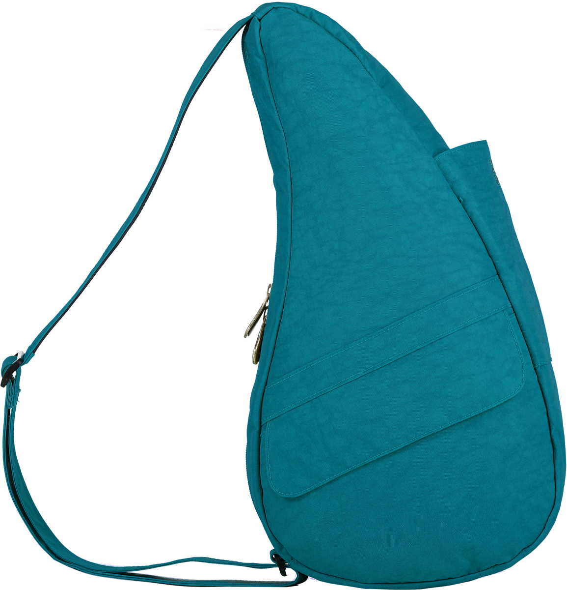 AmeriBag 17" Nylon Crossbody Sling Healthy Back Bag (Capri Blue)
