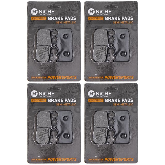 Niche Brake Pad Set for BMW R1100S Front Semi-Metallic Motorcycle 4 Pack 519-KPA2396D